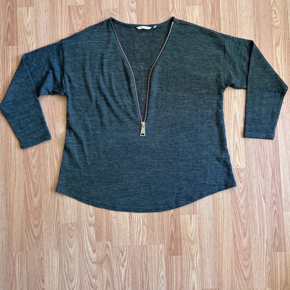 Soft Surroundings Green Blouse